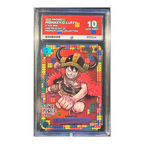 One Piece - One Piece Day '25 - Monkey.D.Luffy - P-110 (ACE 10 Art Label Graded Slab) - JET Cards