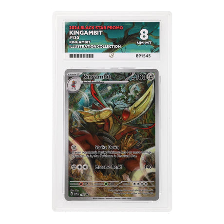 Pokemon - Black Star Promo - Kingambit - SVP130 (ACE 8 Art Label Graded Slab) - JET Cards