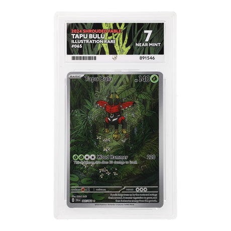 Pokemon - Scarlet & Violet - Shrouded Fable - Tapu Bulu - 065/064 (ACE 7 Art Label Graded Slab) - JET Cards