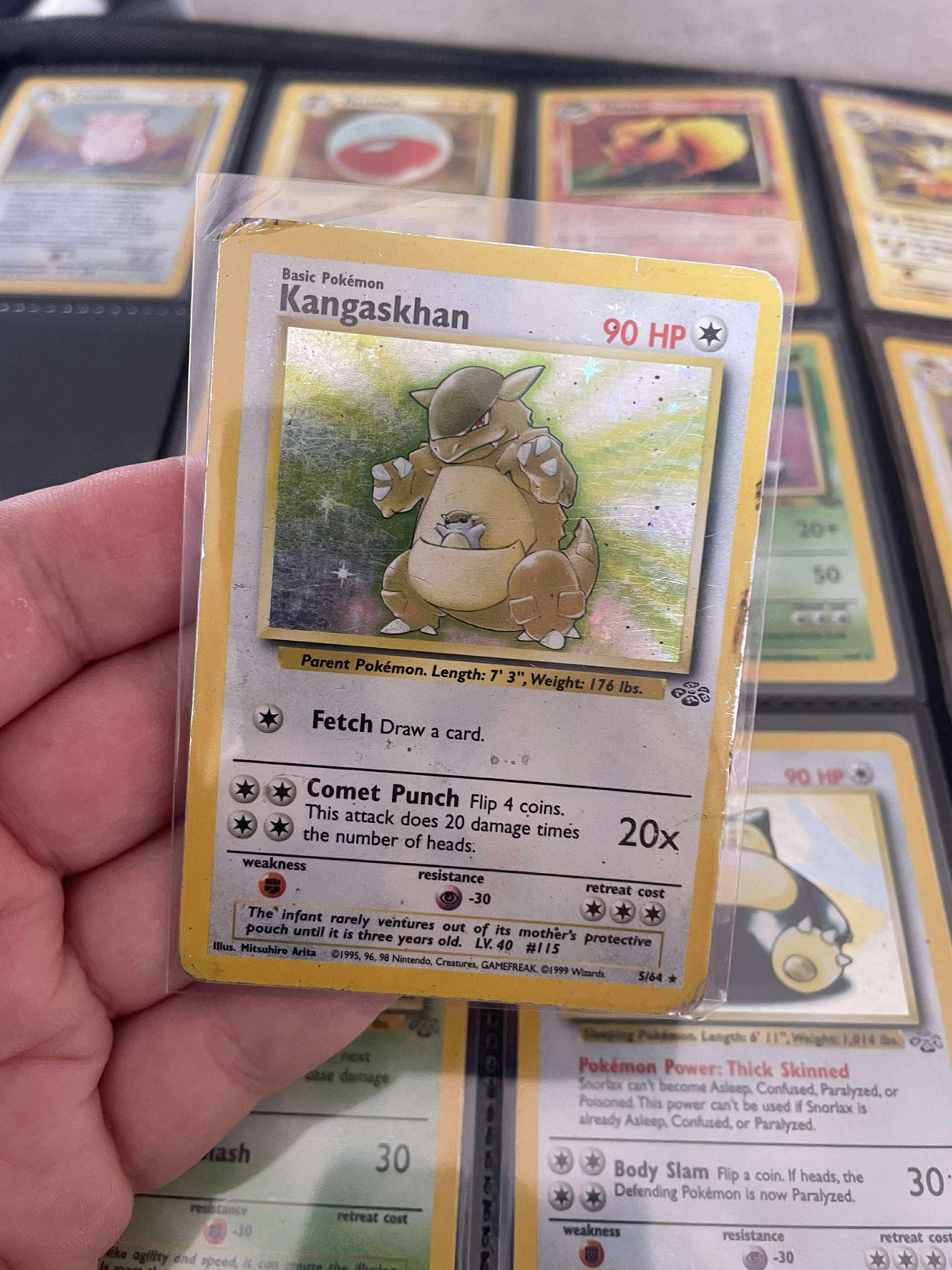 Pokemon - Complete 1999 Jungle Set - Lightly Played to Moderately Played