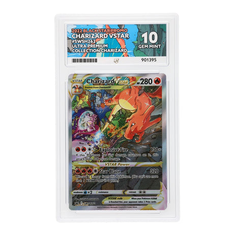 Pokemon - Black Star Promo - Charizard VSTAR - SWSH262 (ACE 10 Art Label Graded Slab) - JET Cards