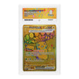 Pokemon - Scarlet & Violet - Prismatic Evolutions - Pikachu ex - 179/131 (ACE 8 Art Label Graded Slab) - JET Cards