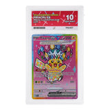 Pokemon - Mega Evolution - Ascended Heroes - Pikachu ex - 277/217 (ACE 10 Art Label Graded Slab) - JET Cards