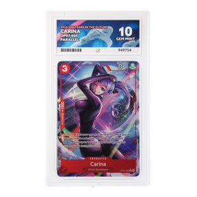 One Piece - 500 Years In The Future - Carina - OP07-005 (ACE 10 Art Label Graded Slab) - JET Cards