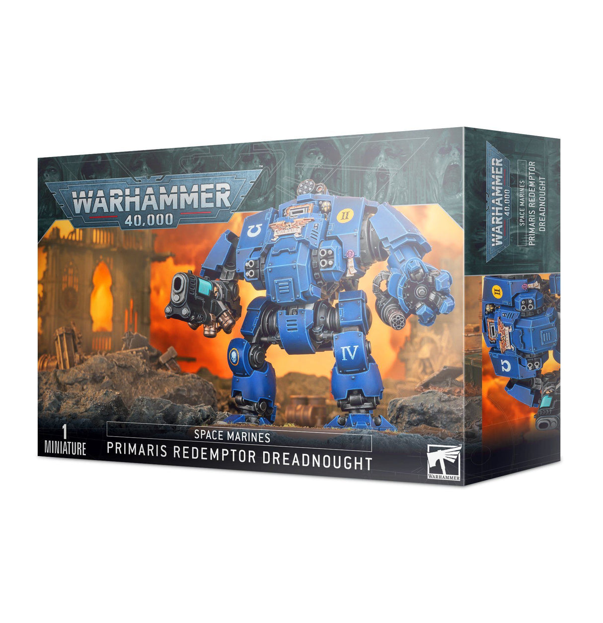 Warhammer 40,000 - Space Marines - Primaris Redemptor Dreadnought - JET Cards