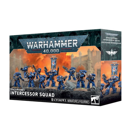 Warhammer 40,000 - Space Marines - Intercessor Squad - JET Cards