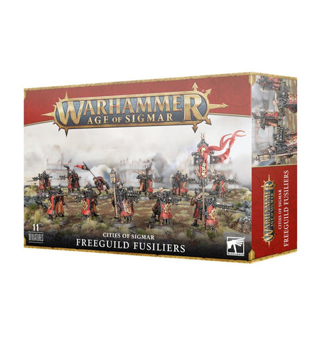 Warhammer Age of Sigmar - Cities of Sigmar - Freeguild Fusiliers - JET Cards
