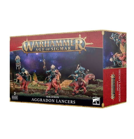 Warhammer Age of Sigmar - Seraphon - Aggradon Lancers - JET Cards