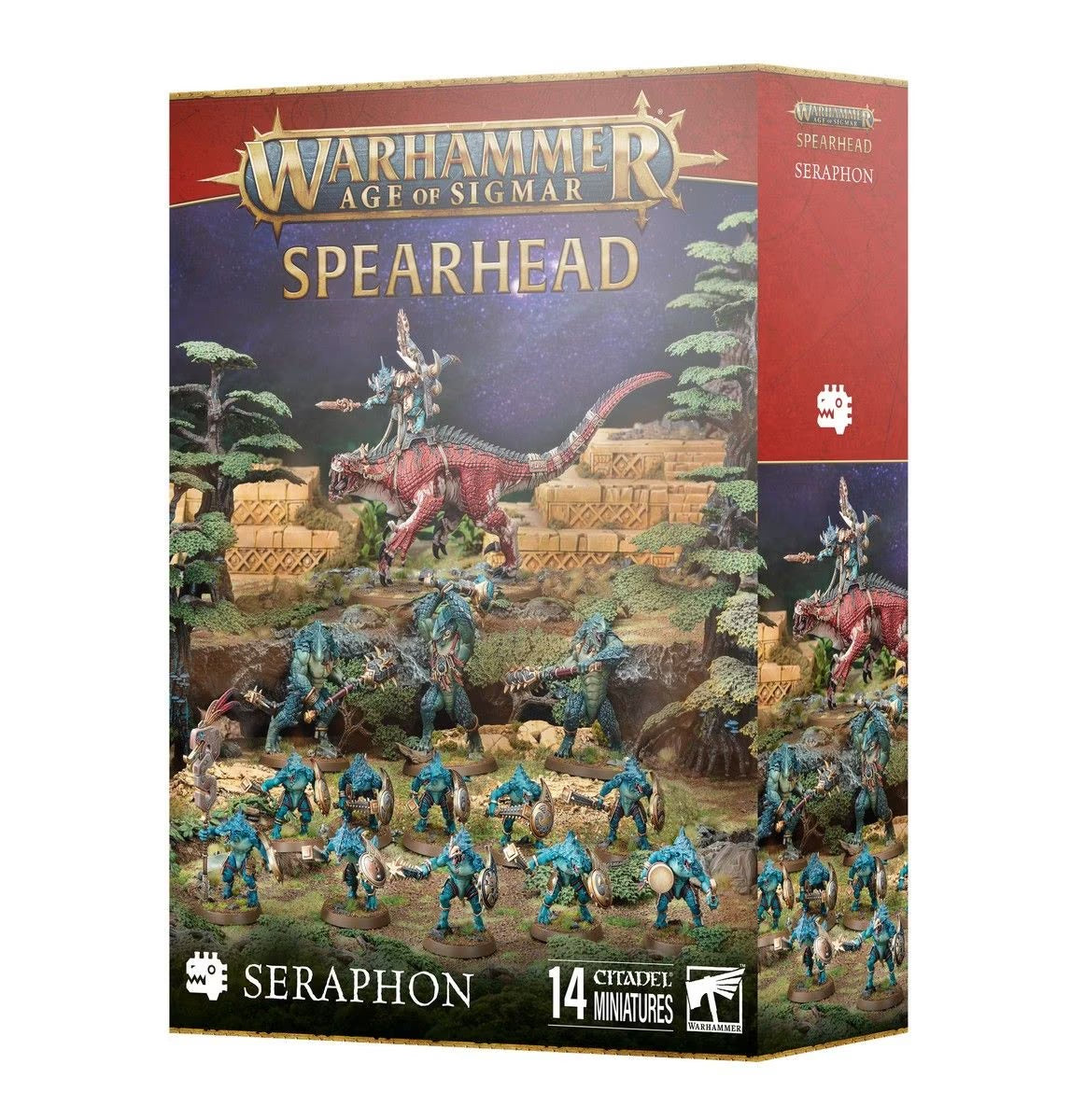Warhammer Age Of Sigmar - Spearhead - Seraphon - JET Cards