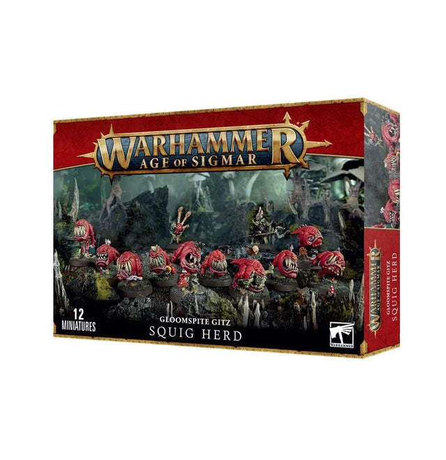 Warhammer Age of Sigmar - Gloomspite Gitz - Squig Herd - JET Cards