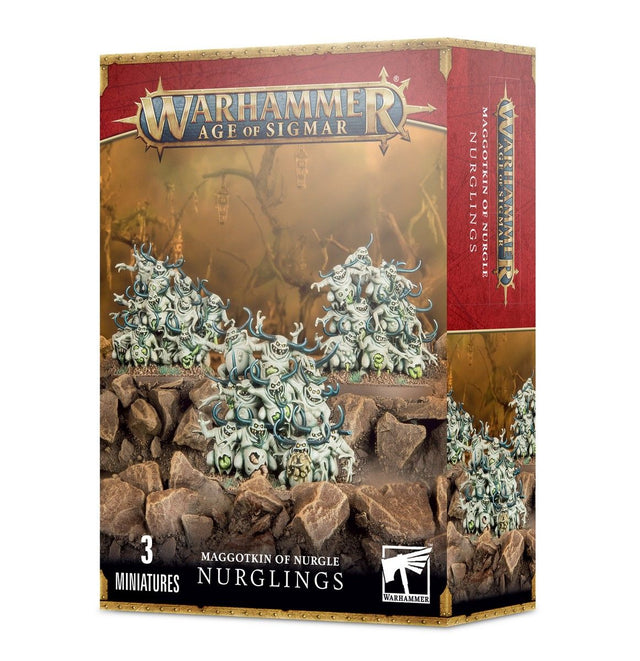 Warhammer Age of Sigmar - Maggotkin Of Nurgle - Nurglings - JET Cards