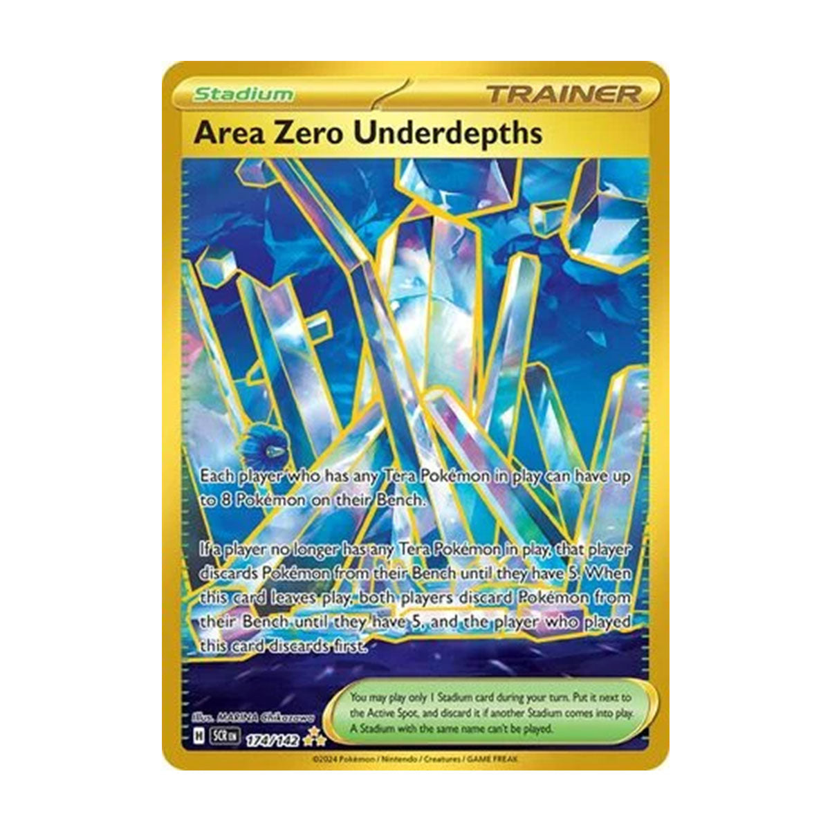 Area Zero Underdepths 174/142 - Scarlet & Violet - Stellar Crown - Hyper Rare