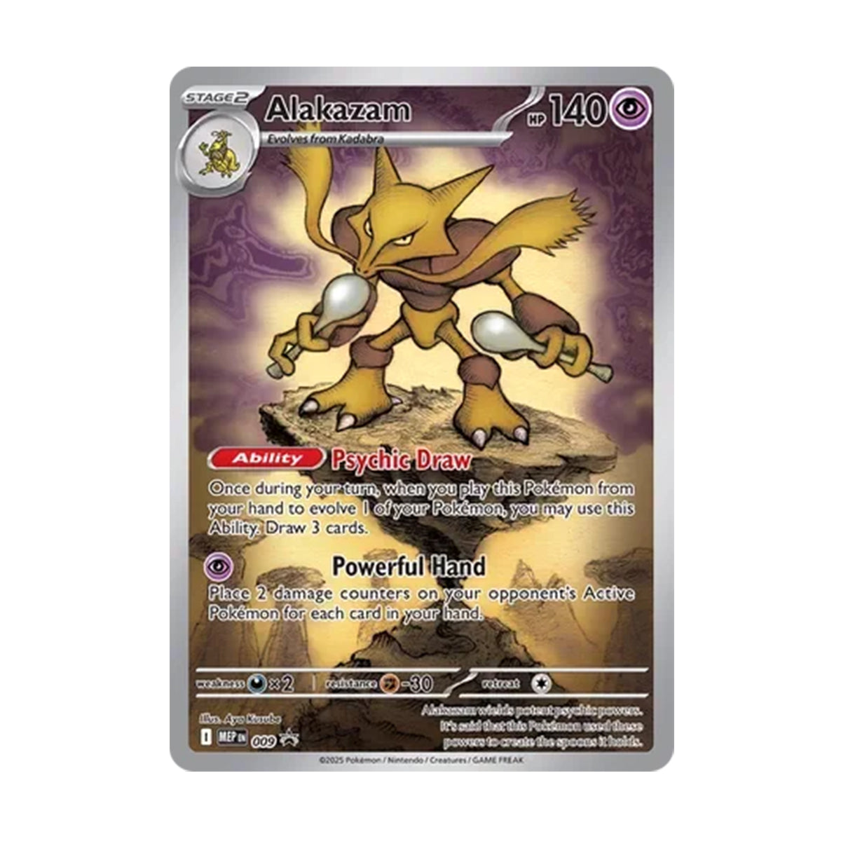 Alakazam MEP009 - Mega Evolution Promo
