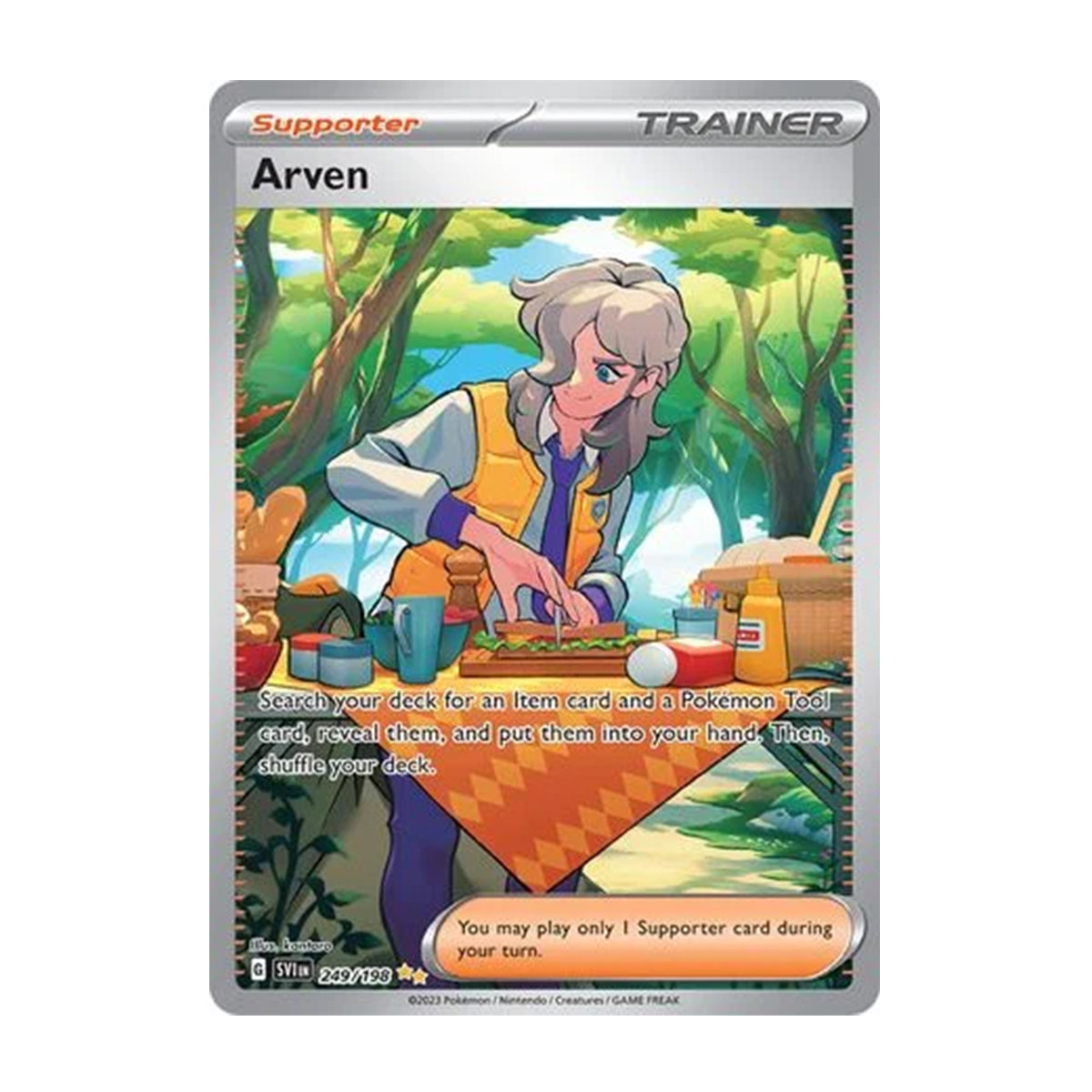 Arven 249/198 - Scarlet & Violet - Special Illustration Rare