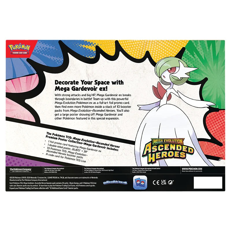 Pokemon - Mega Evolution - Ascended Heroes - Premium Poster Collection - Mega Gardevoir
