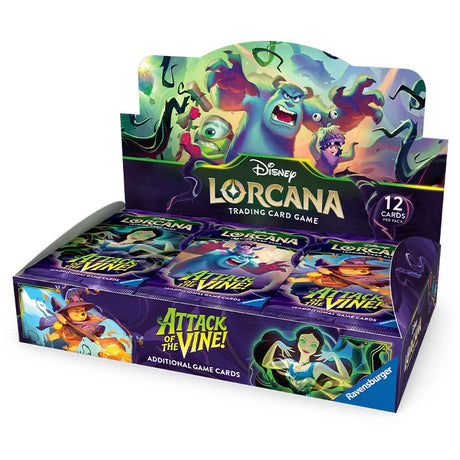 Disney Lorcana - Attack of the Vine - Booster Box (24 Packs) - JET Cards