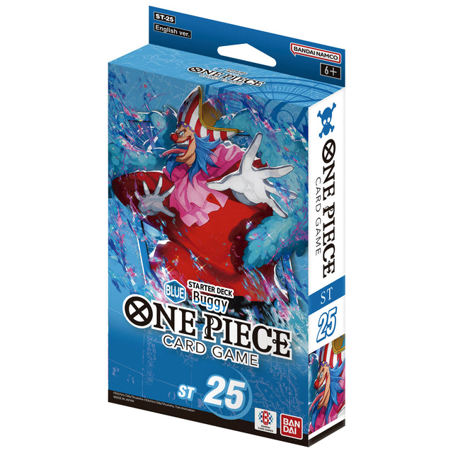 One Piece Card Game - Starter Deck - Blue - Buggy (ST-25) - JET Cards