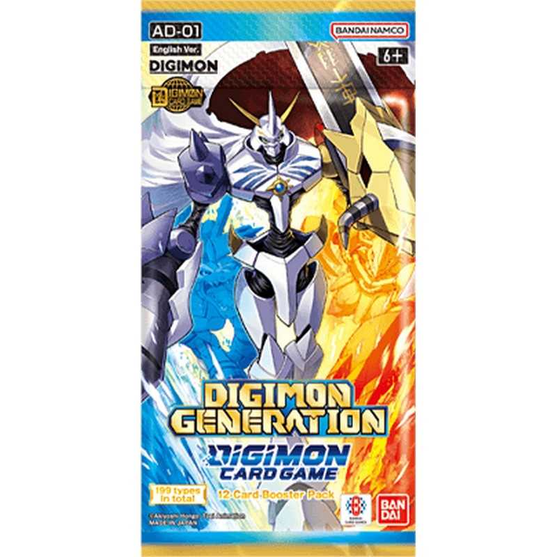 Digimon Card Game - AD-01 - Digimon Generation - Booster Pack - JET Cards