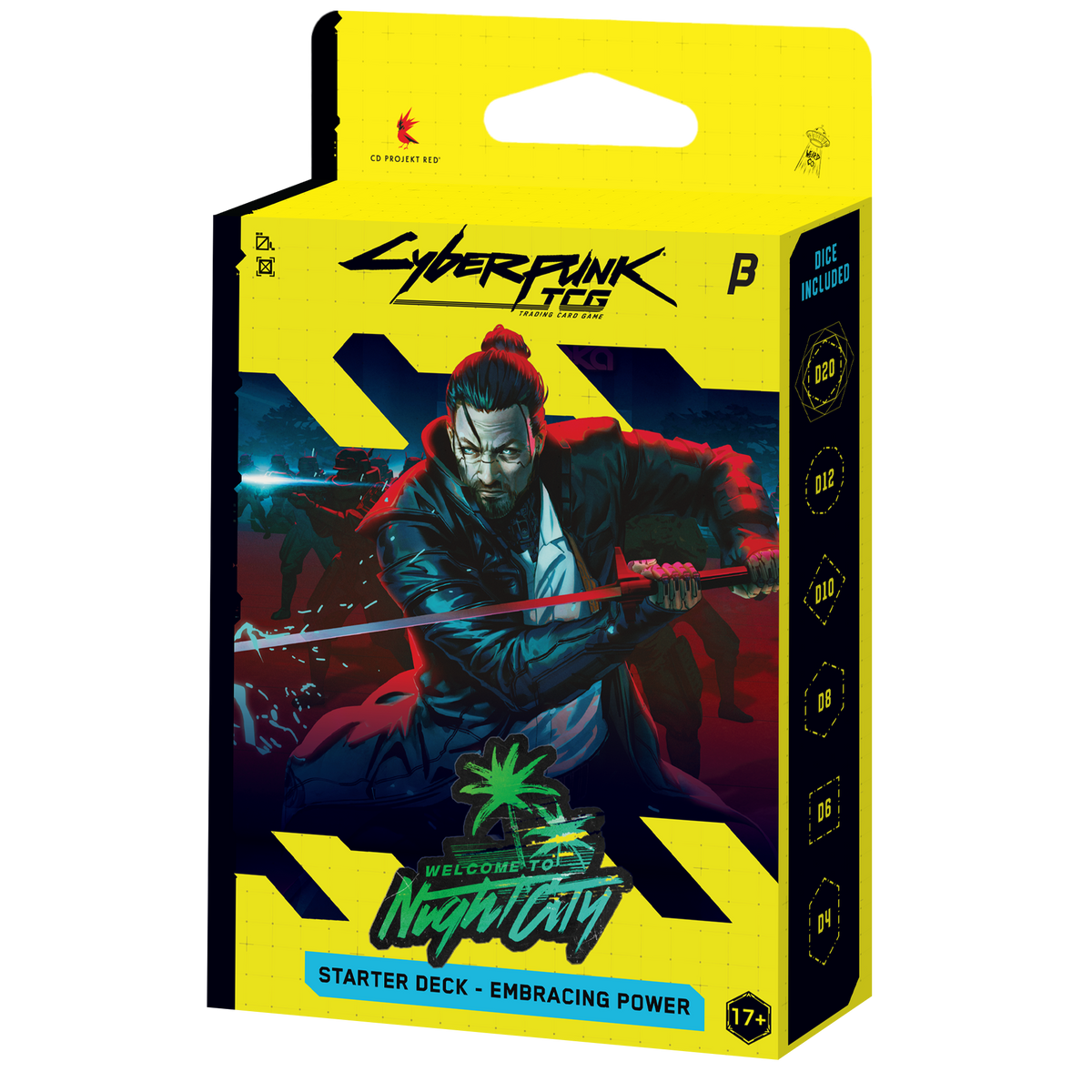 Cyberpunk TCG - Set 01 - Welcome to Night City - Beta Starter Deck - Embracing Power