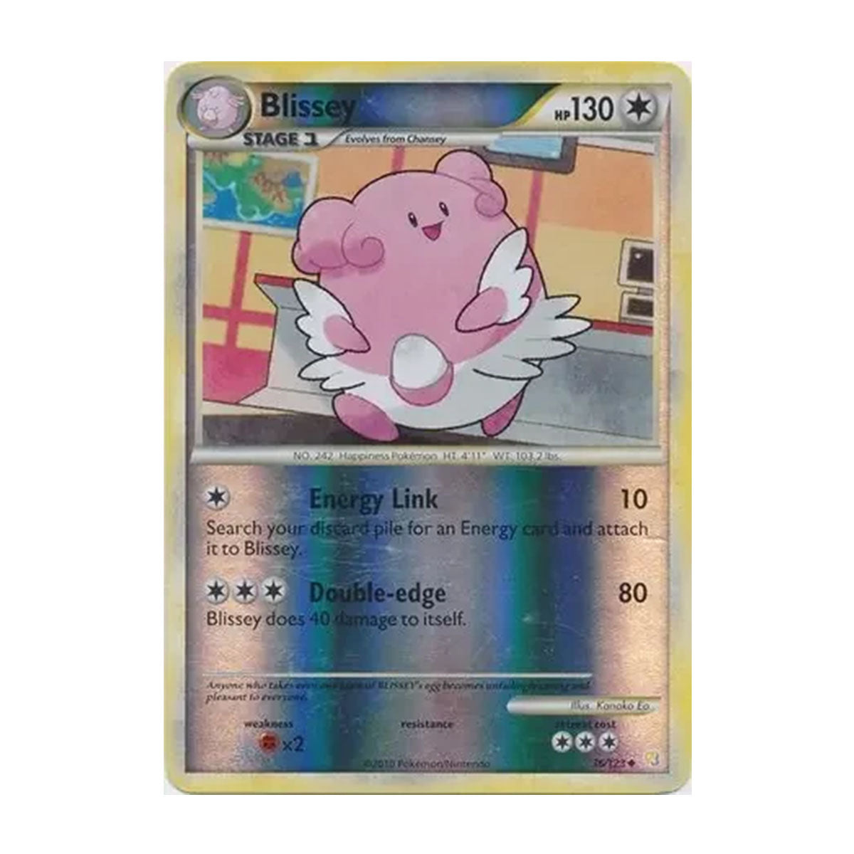 Blissey 36/123 - Heart Gold & Soul Silver - Base - Uncommon