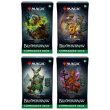 Magic The Gathering - Bloomburrow - Commander Deck - Bundle of 4