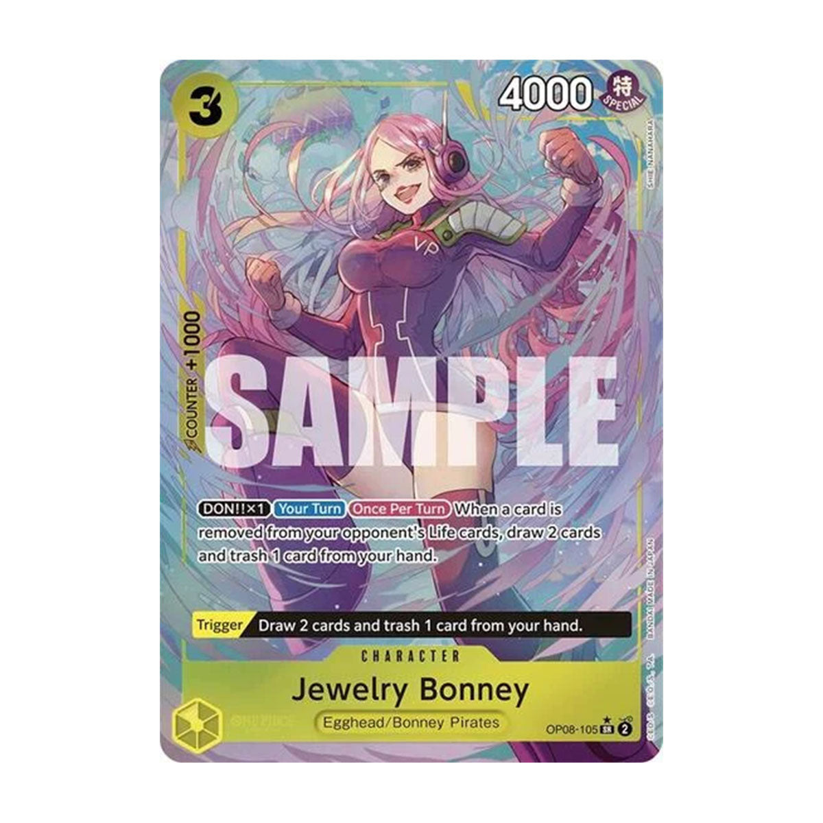 Jewelry Bonney OP08-105 - OP08 - Two Legends - Alt Art