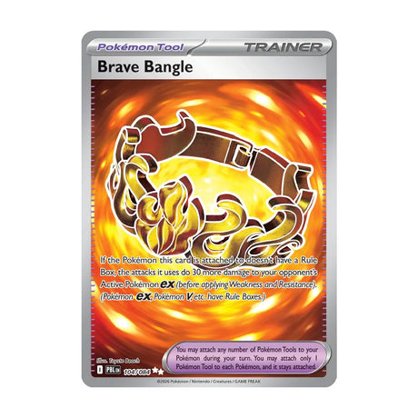 Brave Bangle 104/084 - Mega Evolution - Pitch Black - Ultra Rare - JET Cards
