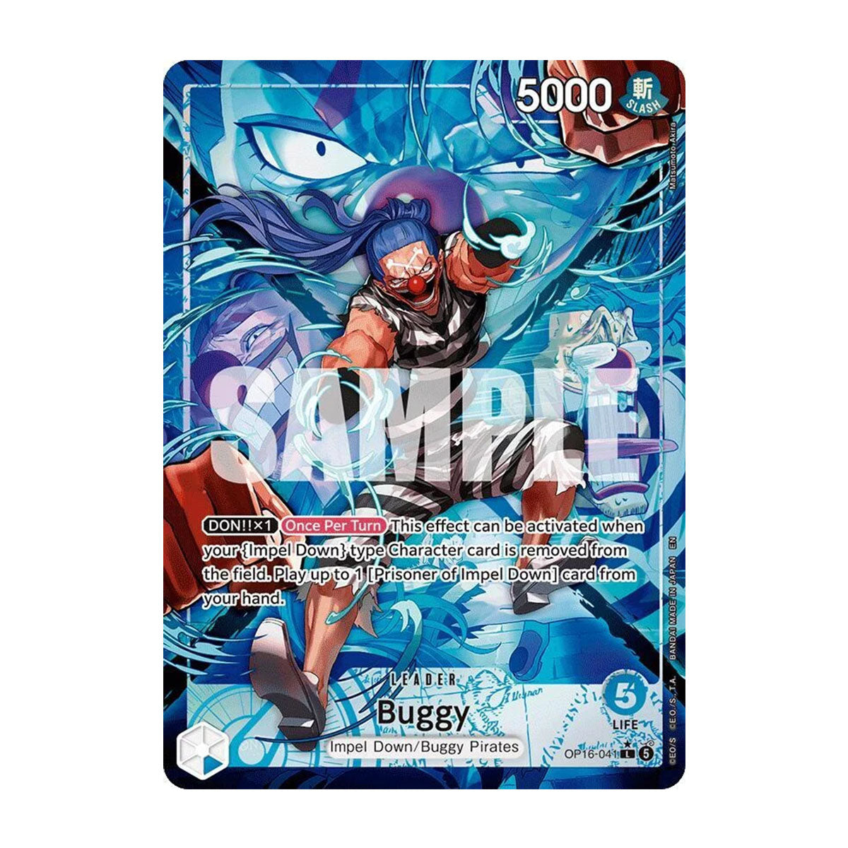 Buggy OP16-041 - OP16 - The Time of Battle - Alt Art