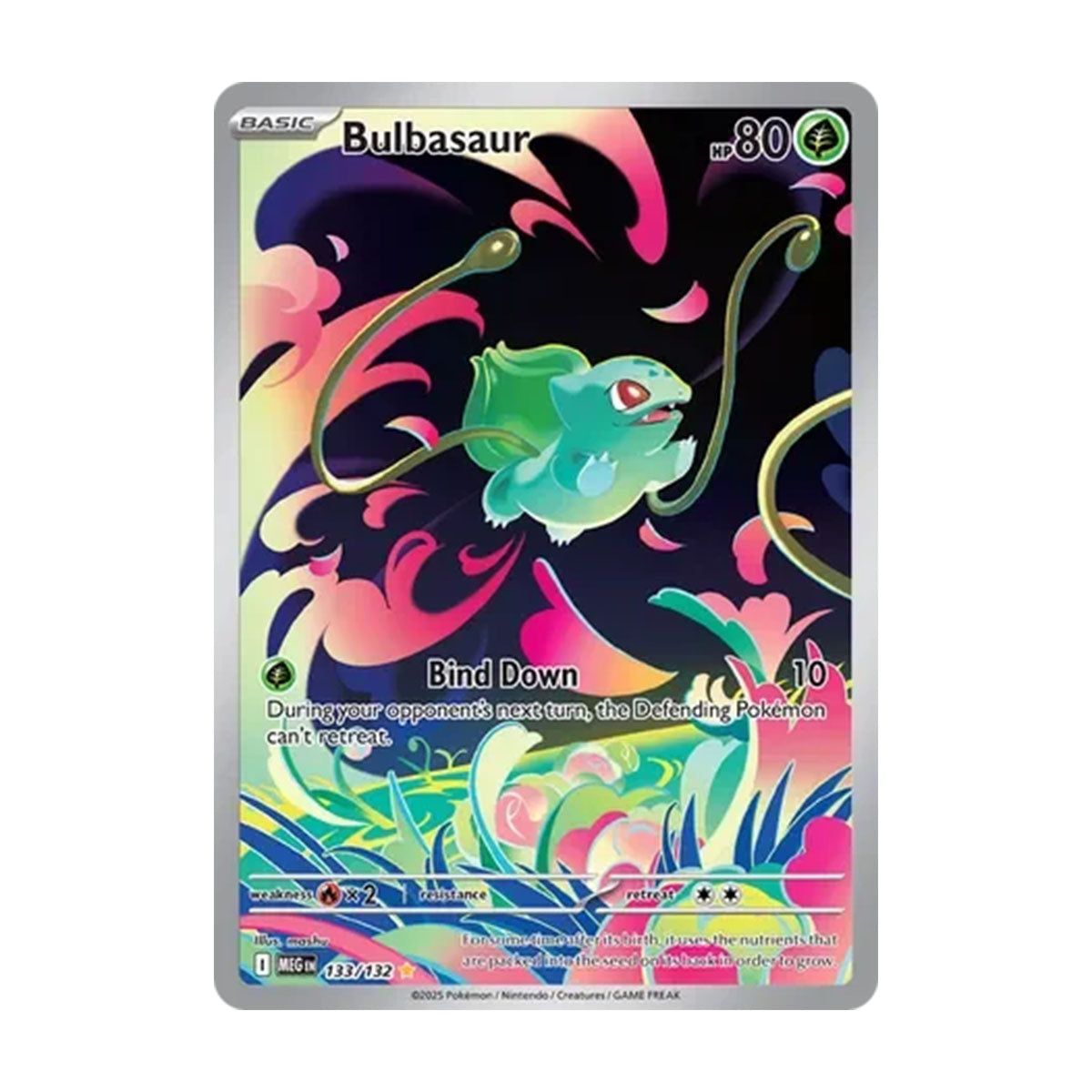 Bulbasaur 133/132 - Mega Evolution - Base - Illustration Rare