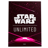 Gamegenic - Star Wars Unlimited - Art Sleeves - Card Back Magenta (60 Sleeves)