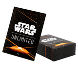 Gamegenic - Star Wars Unlimited - Art Sleeves - Card Back Orange (60 Sleeves)