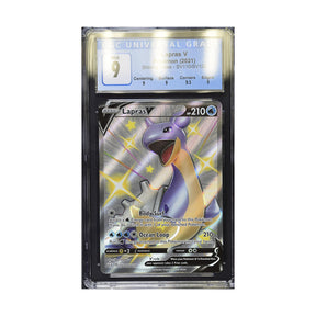 Pokemon - Sword & Shield - Shining Fates - Lapras V - SV110/SV122 (CGC 9 Graded Slab) - JET Cards