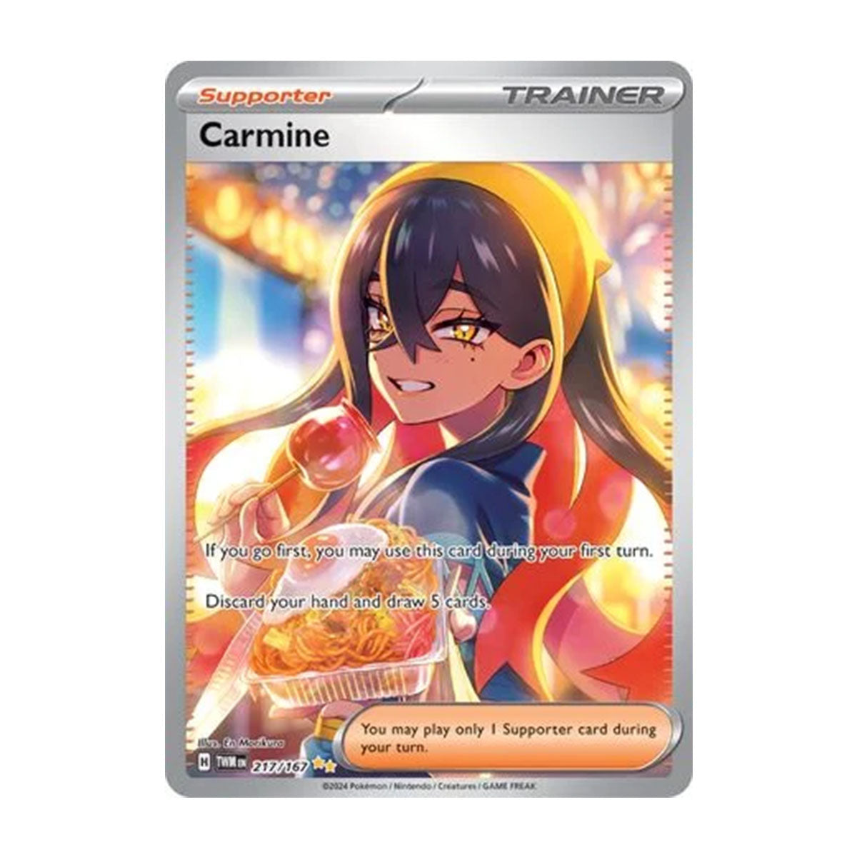 Carmine 217/167 - Scarlet & Violet - Twilight Masquerade - Special Illustration Rare