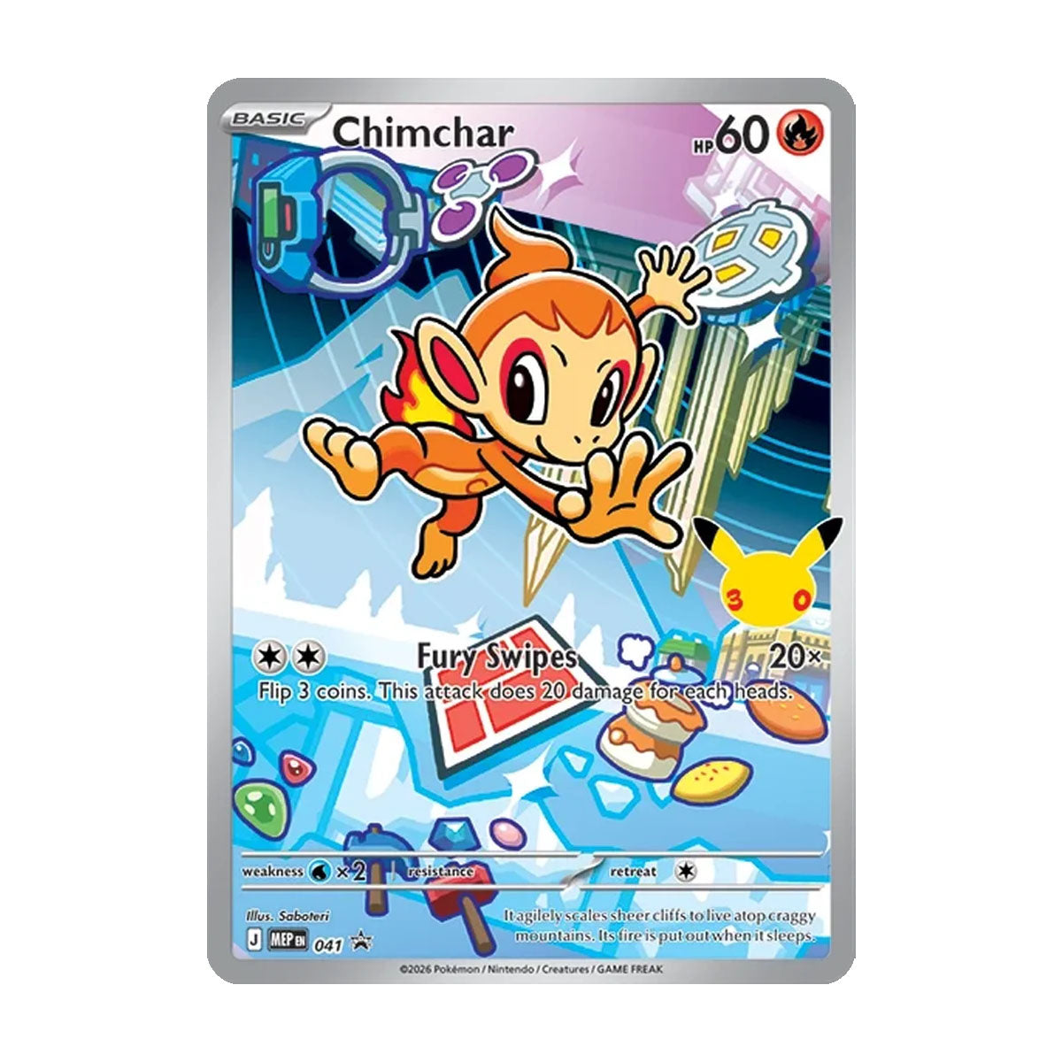 Chimchar MEP041 - Mega Evolution - First Partner - Promo