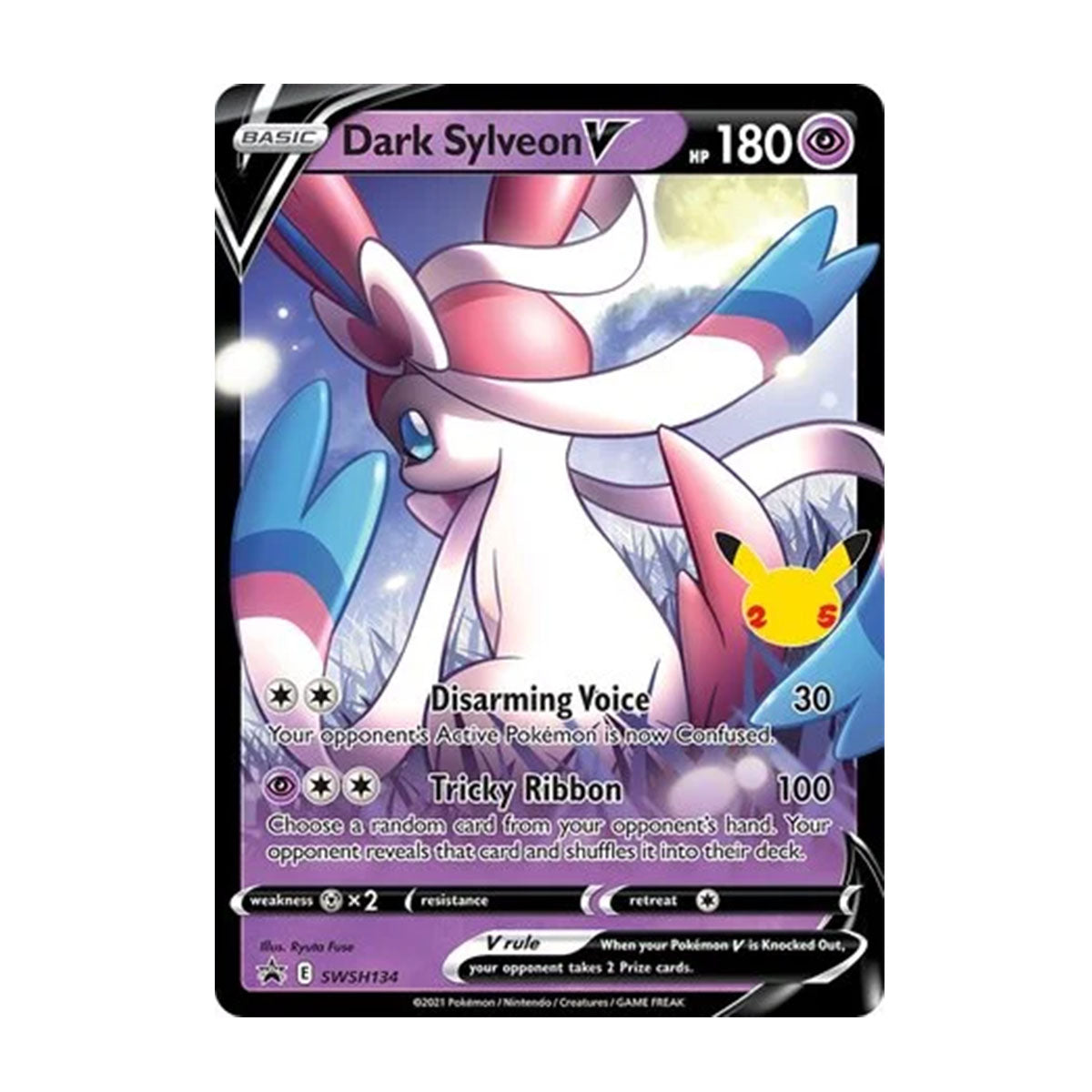 Dark Sylveon V SWSH134 - Sword & Shield - Promo