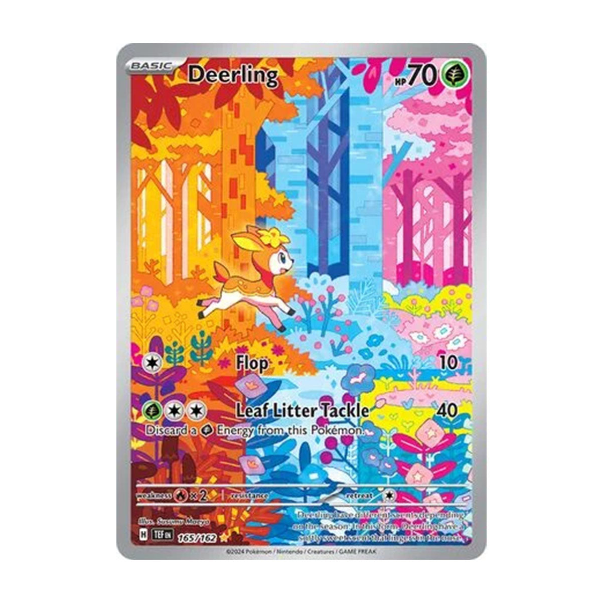 Deerling 165/162 - Scarlet & Violet - Temporal Forces - Illustration Rare