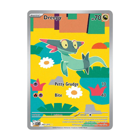 Dreepy 247/217 - Mega Evolution - Ascended Heroes - Illustration Rare - JET Cards