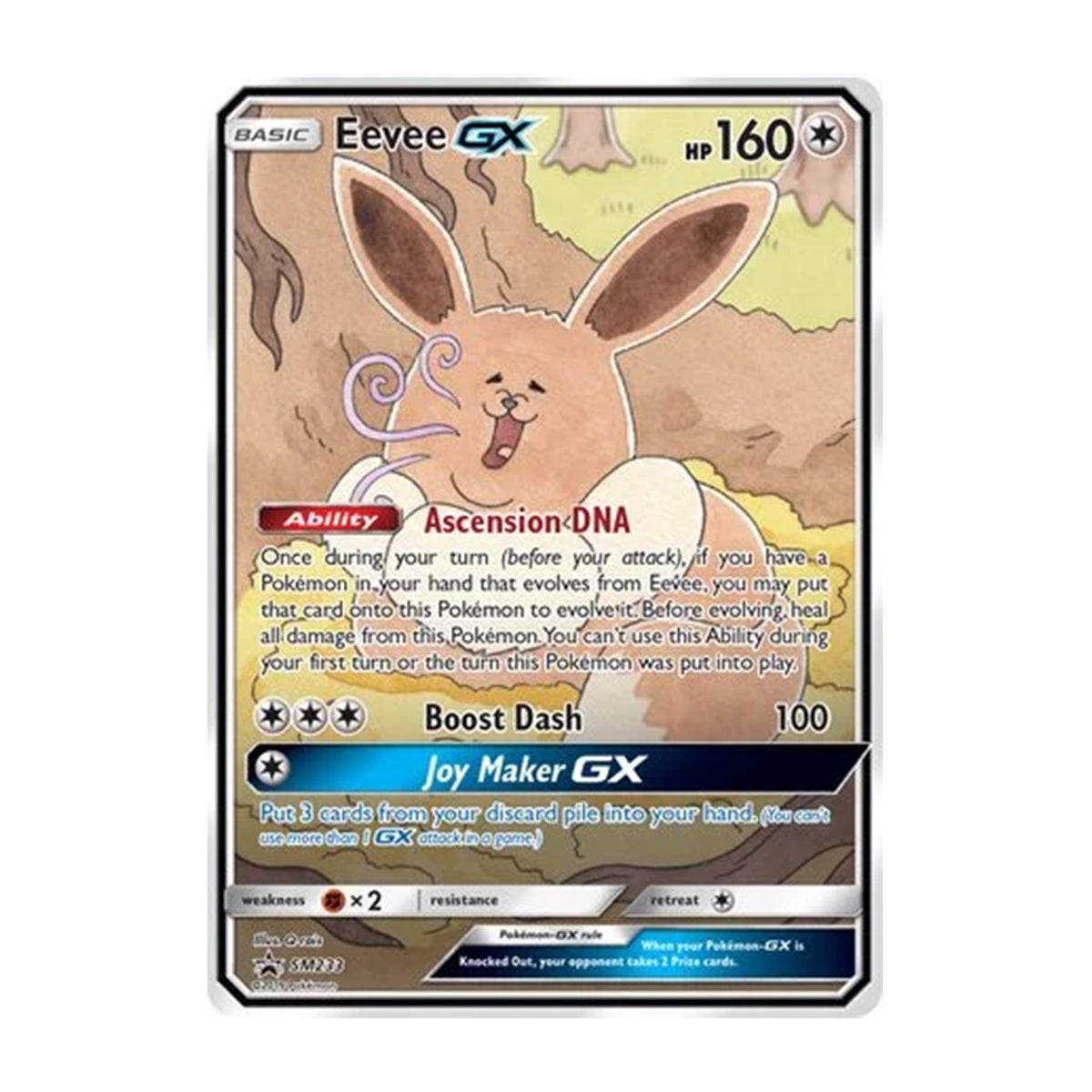 Eevee GX SM233 - Sun & Moon - Promo