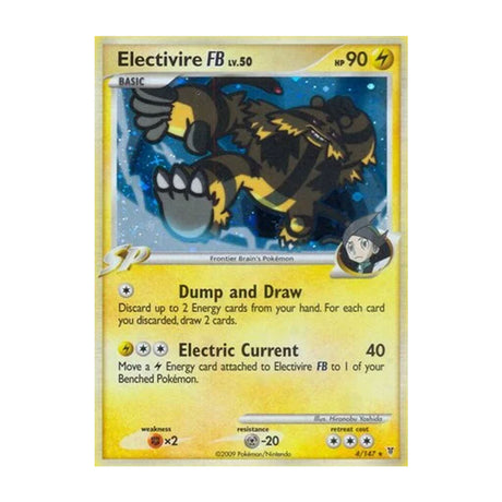 Electivire FB Lv. 50 4/147 - Platinum - Supreme Victors - Rare Holo - JET Cards