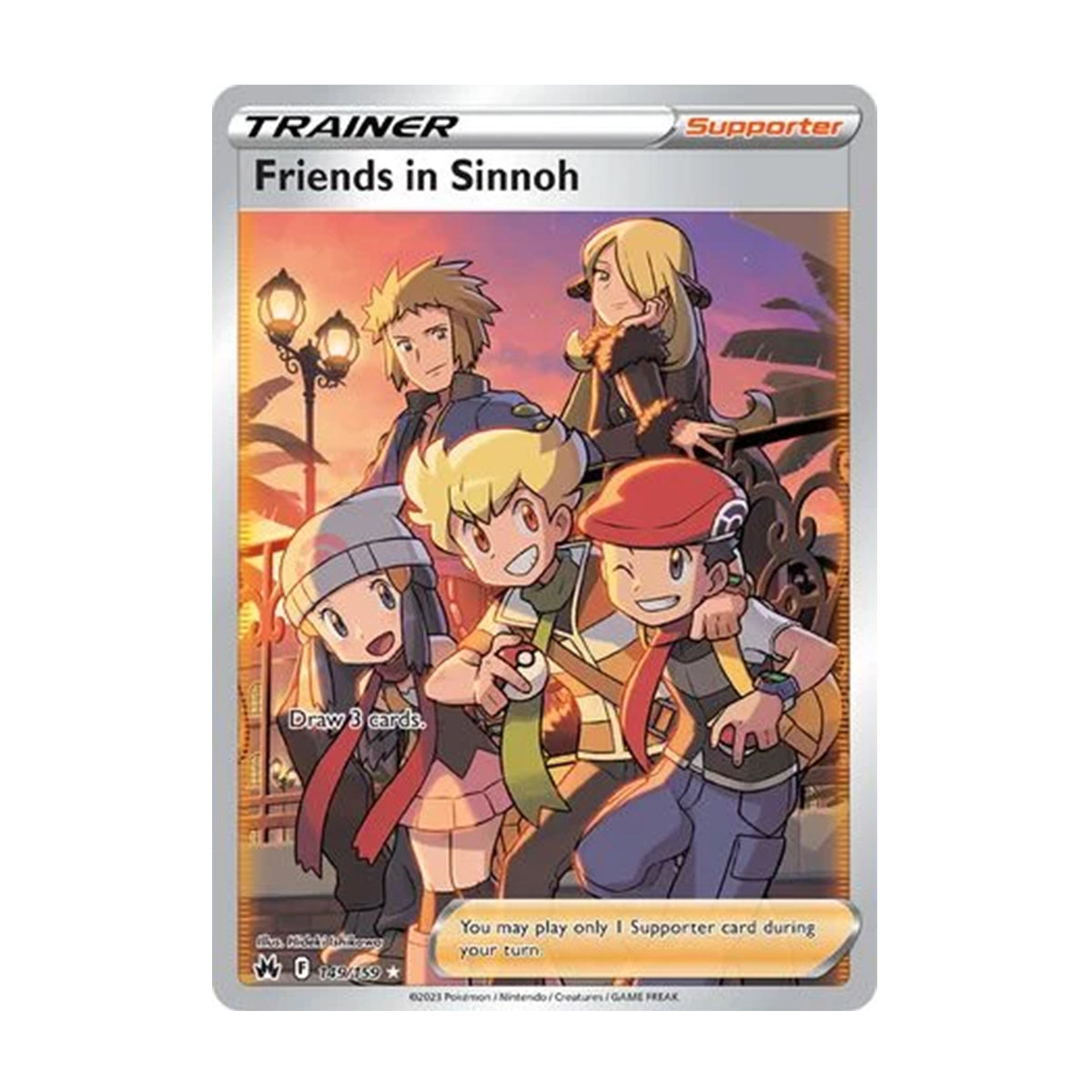 Friends in Sinnoh 149/159 - Sword & Shield - Crown Zenith - Ultra Rare