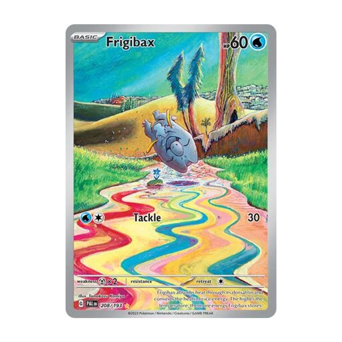 Frigibax 208/193 - Scarlet & Violet - Paldea Evolved - Illustration Rare