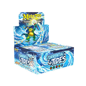 MetaZoo TCG - Set 2 - Torrential Tides - Booster Box (24 Packs) - JET Cards