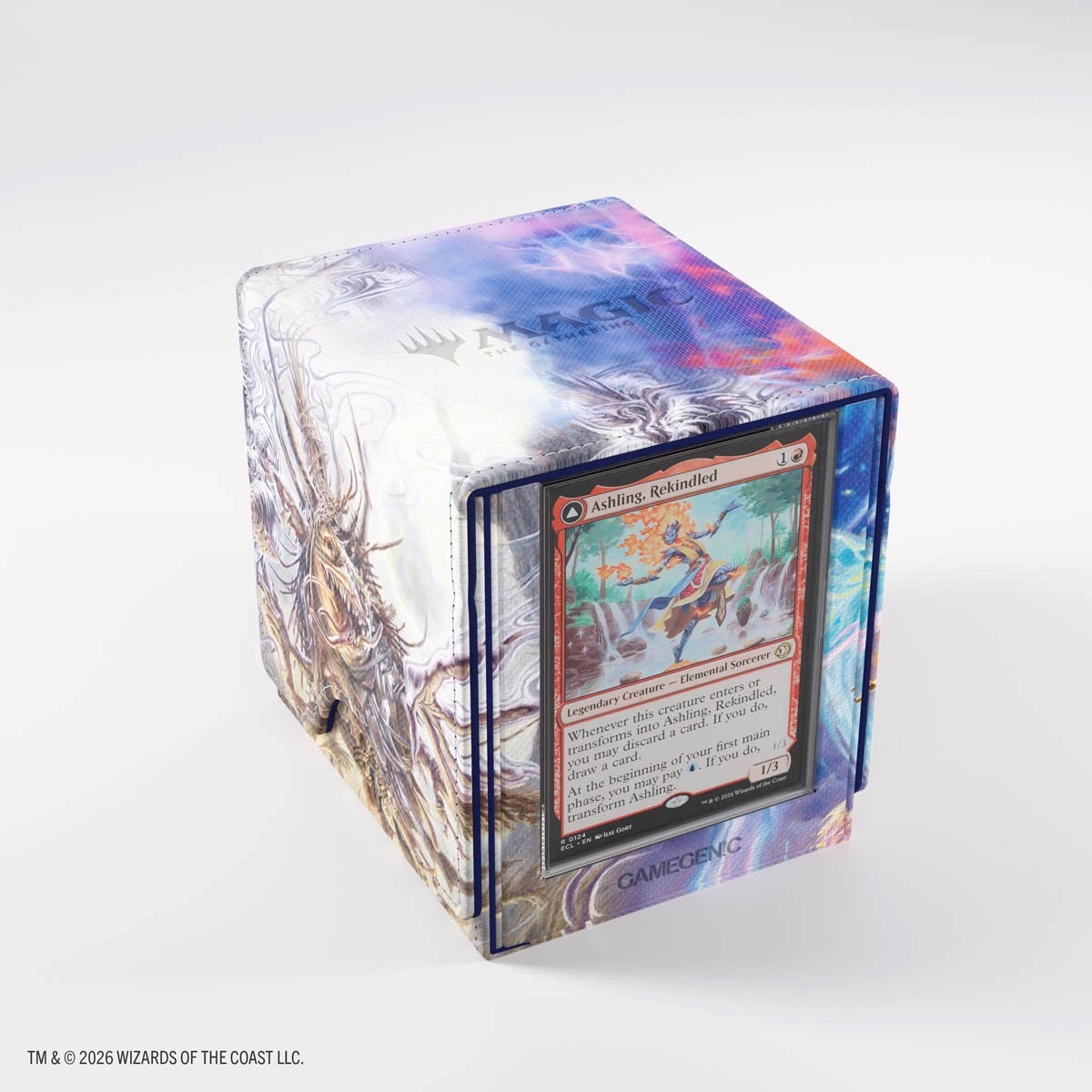 Gamegenic - Magic the Gathering - Lorwyn Eclipsed - Sidekick PRO 100+ XL - Ashling, the Limitless/Auntie Ool,Cursewretch