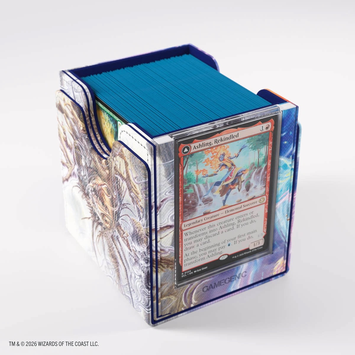 Gamegenic - Magic the Gathering - Lorwyn Eclipsed - Sidekick PRO 100+ XL - Ashling, the Limitless/Auntie Ool,Cursewretch