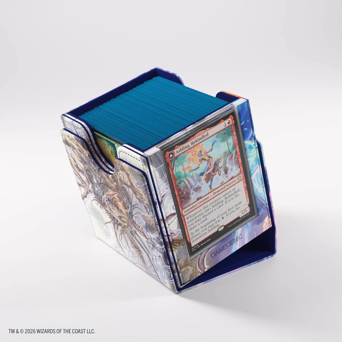 Gamegenic - Magic the Gathering - Lorwyn Eclipsed - Sidekick PRO 100+ XL - Ashling, the Limitless/Auntie Ool,Cursewretch