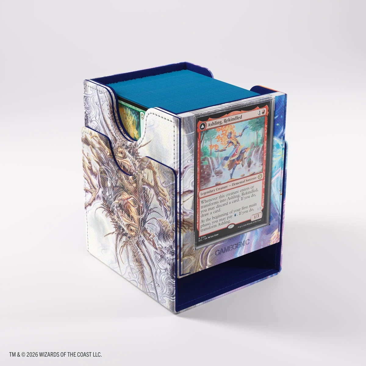 Gamegenic - Magic the Gathering - Lorwyn Eclipsed - Sidekick PRO 100+ XL - Ashling, the Limitless/Auntie Ool,Cursewretch