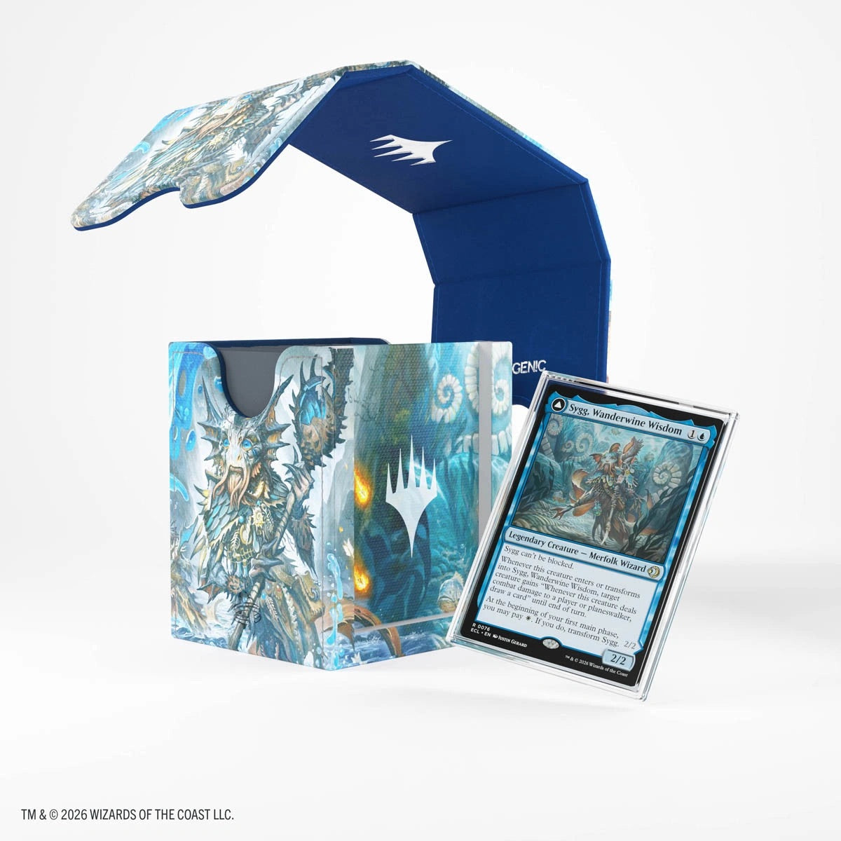 Gamegenic - Magic the Gathering - Lorwyn Eclipsed - Squire PLUS 100+ XL - Sygg, Wanderwine Wisdom/Sygg, Wanderbrine Shield