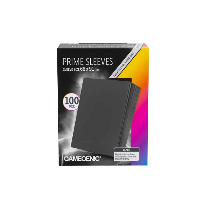Gamegenic - Prime Sleeves 100 Black - V2