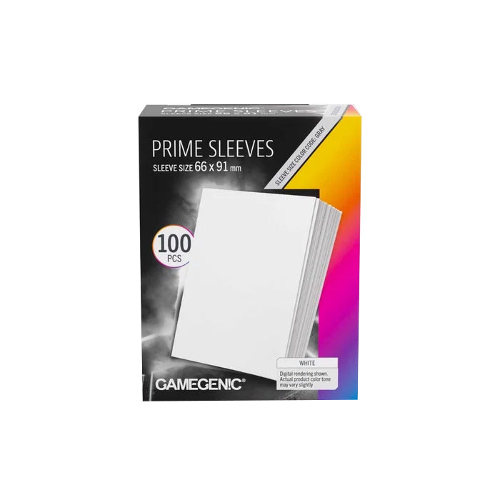 Gamegenic - Prime Sleeves 100 White - V2