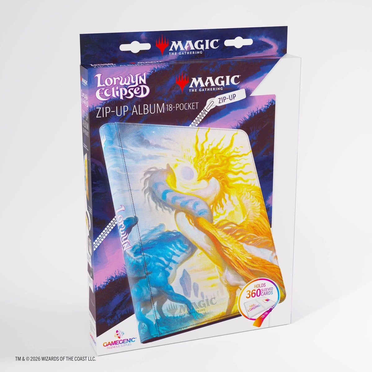 Gamegenic - Magic the Gathering - Lorwyn Eclipsed - Zip-Up Album 18-Pocket - Celestial Reunion